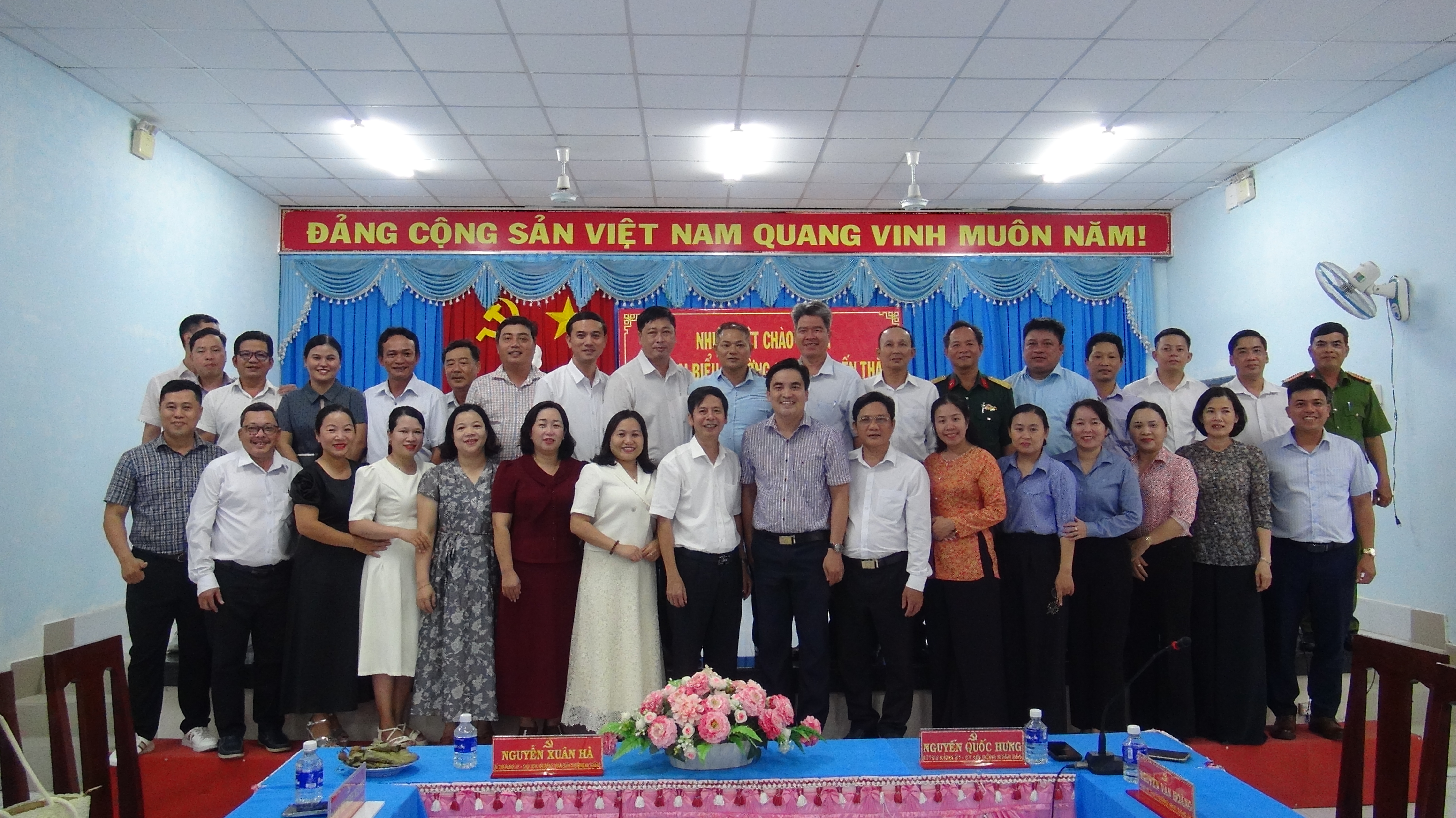 ĐỒNG KHỞI – AN THẮNG GIAO LƯU, TRAO ĐỔI KINH NGHIỆM THỰC HIỆN NGHỊ QUYẾT SỐ 57-NQ/TW