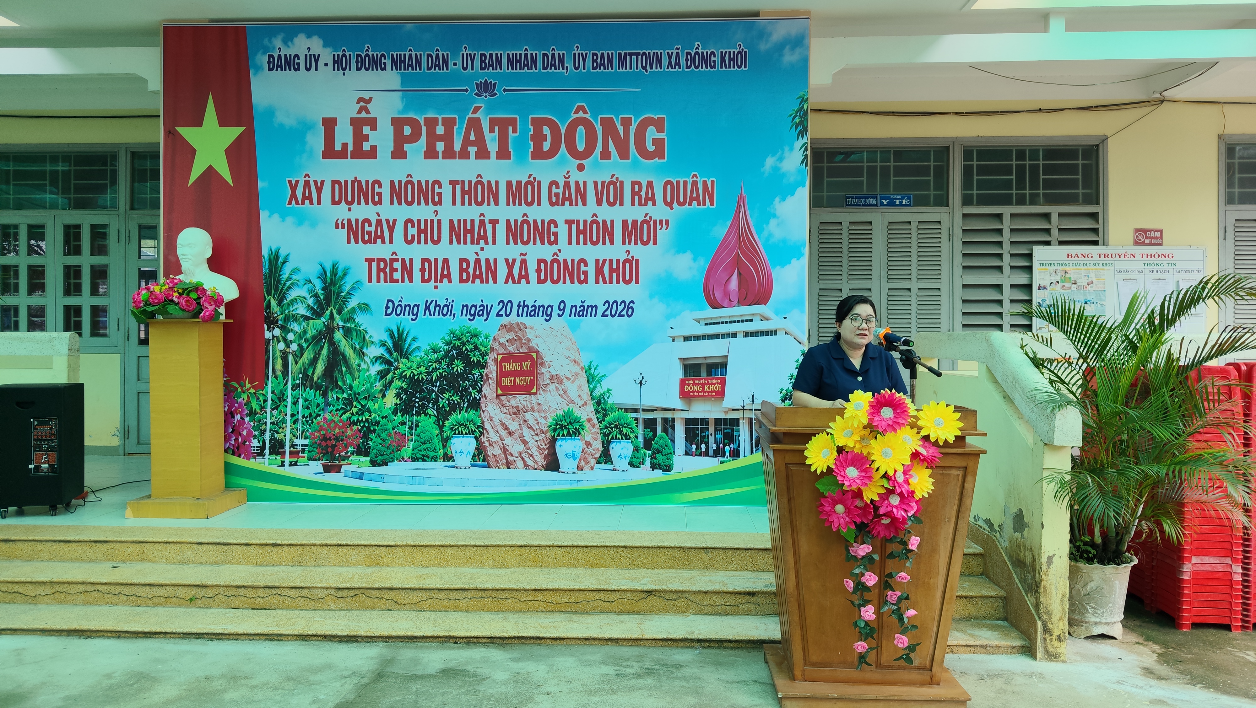 ĐỒNG KHỞI: PHÁT ĐỘNG XÂY DỰNG NÔNG THÔN MỚI GẮN VỚI RA QUÂN “NGÀY CHỦ NHẬT NÔNG THÔN MỚI”