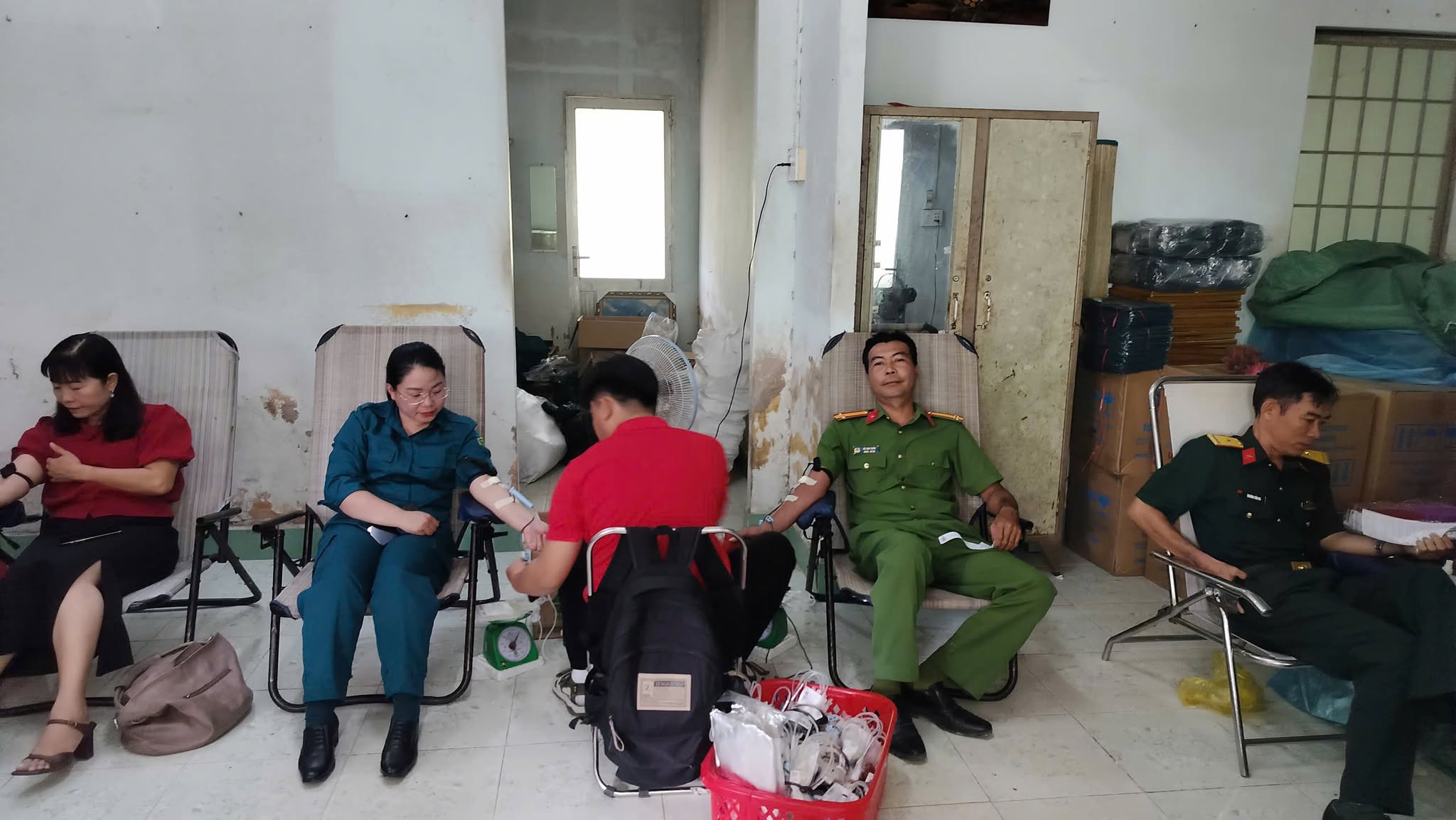 ĐỒNG KHỞI TIẾP NHẬN 66 ĐƠN VỊ MÁU TÌNH NGUYỆN 