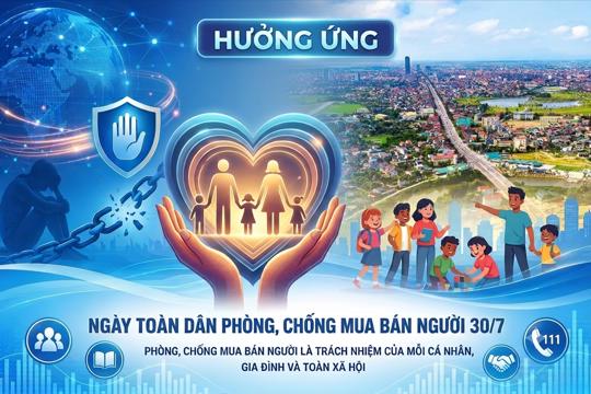 Đồng Khởi hưởng ứng Ngày Thế giới phòng, chống mua bán người năm 2026