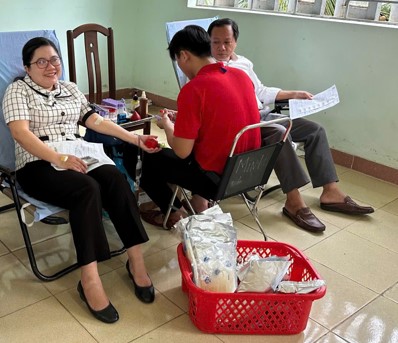 Ngày hội hiến máu tình nguyện xã Đồng Khởi năm 2025