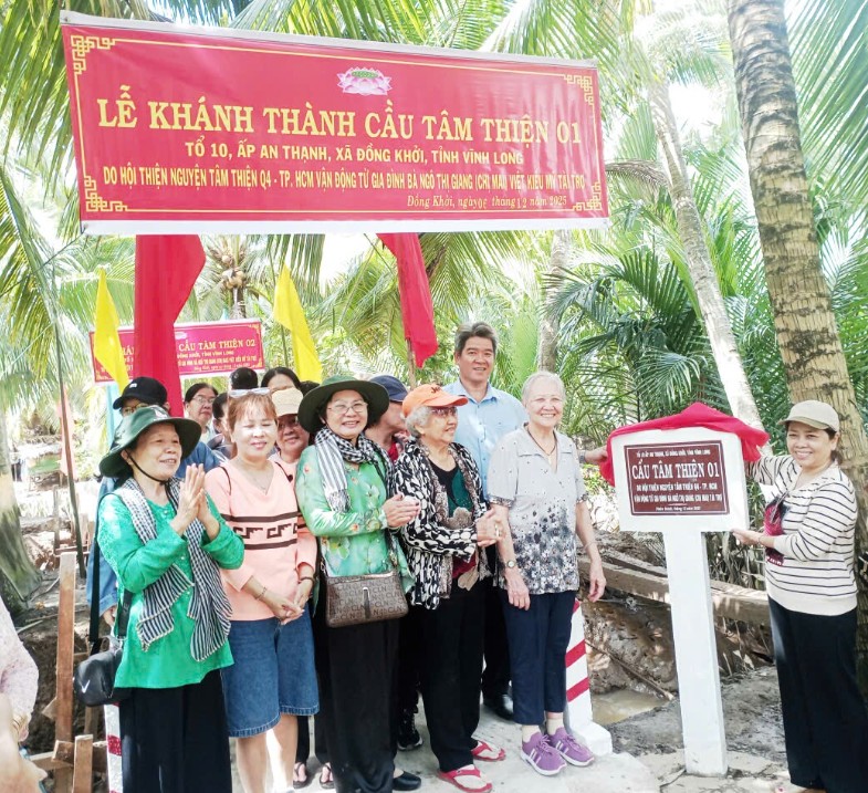 Đồng Khởi: Khánh thành 2 cây cầu nông thôn tại ấp An Thạnh