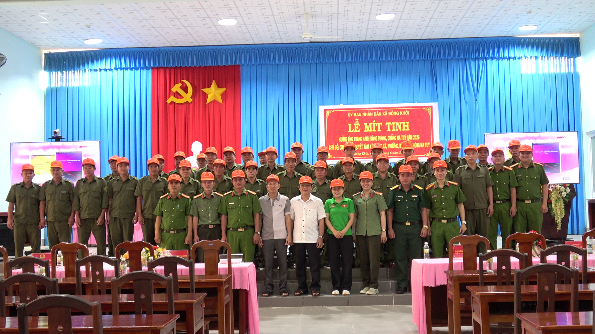 Xã Đồng Khởi hưởng ứng Tháng hành động phòng, chống ma túy năm 2026